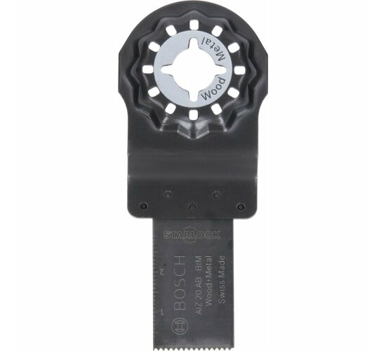 Bosch Tauchsägeblatt AIZ 20 AB, Starlock BIM, Wood and Metal, 20 x 30
