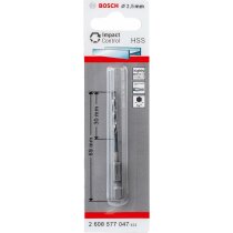 Bosch Professionel HSS Metall Bohrer 2,5 mm 1/4 Hex IMACT...