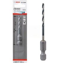 Bosch Professionel HSS Metall Bohrer 4 mm 1/4 Hex IMACT...