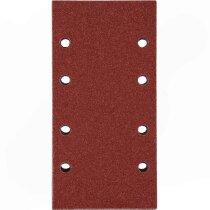 Bosch Schleifblatt Klett 10 Stück, 93 x 185 mm, K 80 für Schwingschleifer
