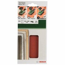 Bosch Schleifblatt Klett 10 Stück, 93 x 185 mm,...