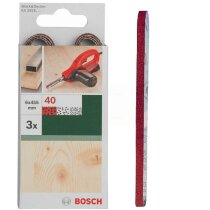 Bosch 3 Schleifbänder für  B+D Powerfile KA 293E 6 x 451 mm, K 40, Holz
