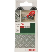 Bosch 3 Schleifbänder für  B+D Powerfile KA 293E 13 x 451 mm, K 60,  Metall