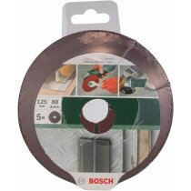 Bosch  Fiberschleifscheibe  5 Stück, Ø 125...