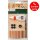 Bosch 32-tlg. Holzdübel Set 8 x 40 mm, Bohrer Tiefenstop 4 Dübelsetzerr Holzleim