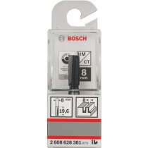 Bosch Professional Nutfräser for Wood (für Holz, Ø 8 mm, Arbeitslänge 20 mm
