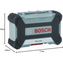 Bosch Professional Pick and Click Box Leer L  Zubehör Schrauberbit