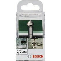 Bosch Kegelsenker HSS Ø 12,4 mm, 3-Schneiden...