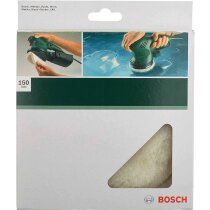 Bosch Lammwollhaube für Exzenterschleifer, 150 mm...