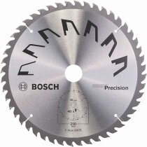 Bosch Kreissägeblatt Precision 250 x 2 x 30/,Z48...