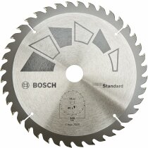 BOSCH HM Kreissägeblatt 205mm x 24/18/16 mm x 40 Zähne