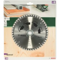 BOSCH HM Kreissägeblatt 180 mm x 30/20mm x 48 Zähne Spezial Multi Material