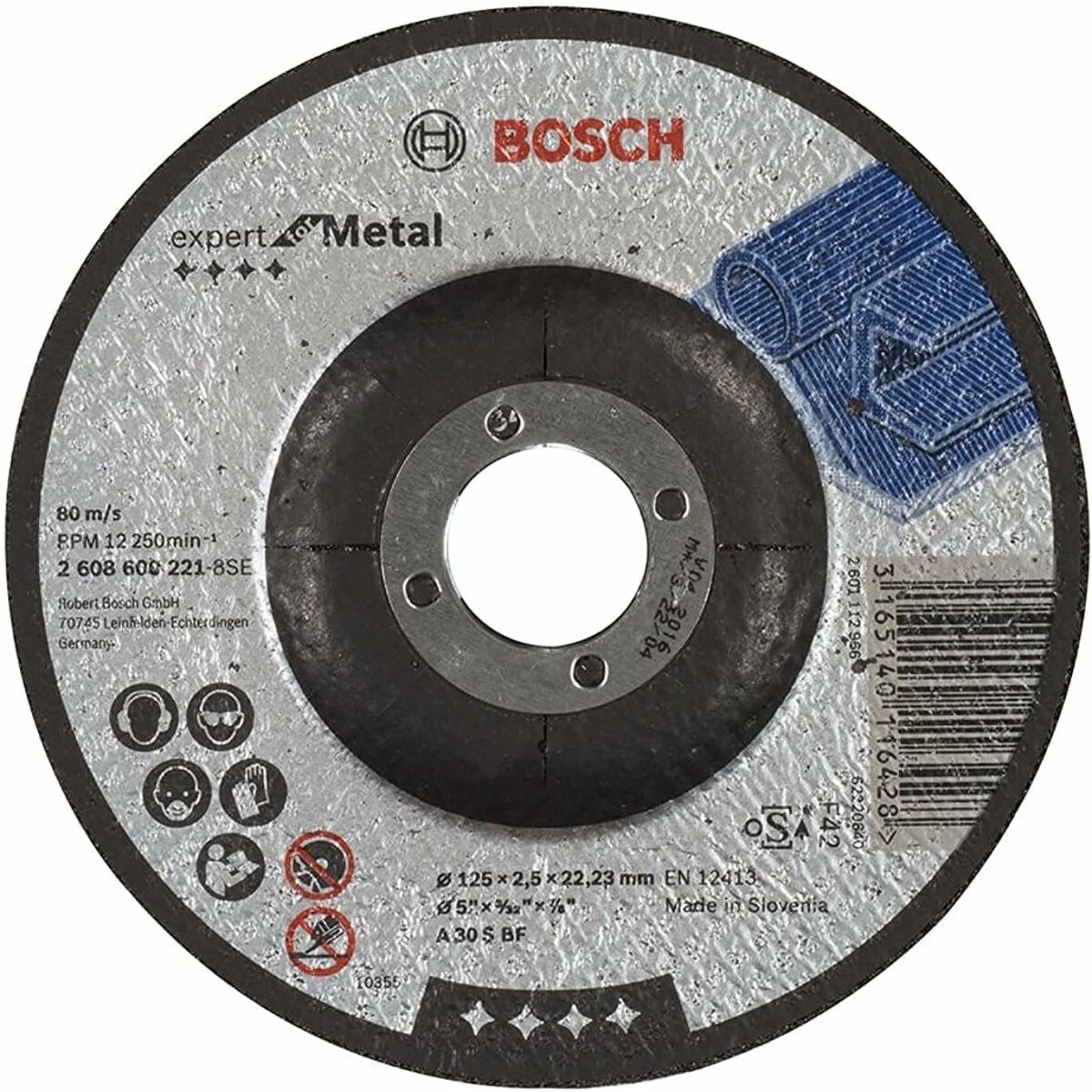 Bosch Trennscheibe Inox/Metall 125 x 2,5 mm (2609256309) ab 2,99 € (August 2026) | Vergleiche 4 Angebote auf Bosch Trennscheibe Inox/Metall 125 x 2,5 mm (2609256309) ab 2,99 € (August 2026) | Vergleiche 4 Angebote auf