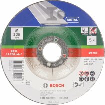 5 x Bosch Trennscheibe  A 30 S BF 125 mm 2,5 mm...