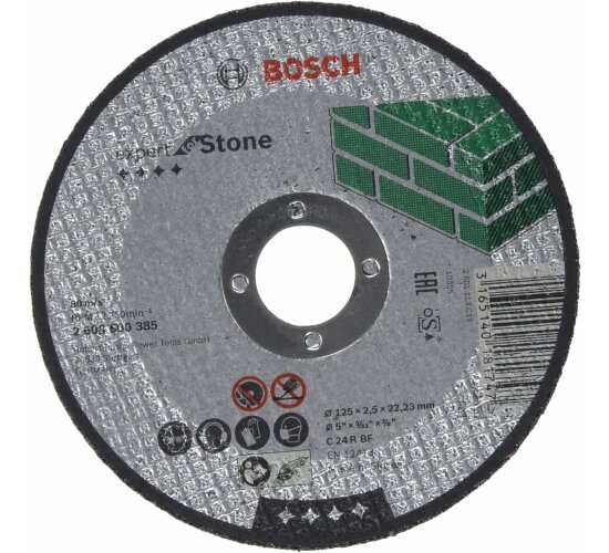 Bosch Trennscheibe Stein, Granit, C 24 R BF, Ø 115 mm, 2.5 mm Expert gerade