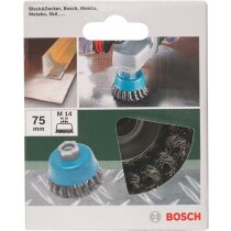 Bosch Topfbürste Gezopfter Draht, ø 75 mm,...