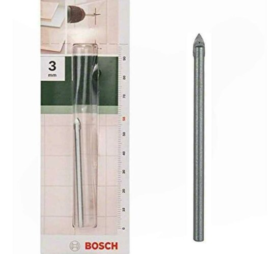 Bosch Glas- und Fliesenbohrer Ø 3 mm 2609255464