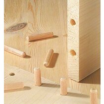 Bosch 50 x Holzdübel 6 x 30 mm