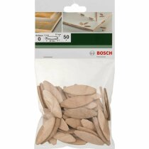 Bosch  Flachdübel 45 mm 4 mm 50 Stk  Größe 0
