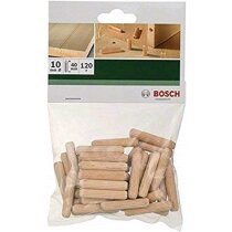 Bosch 40 x Holzdübel 10 x 30 mm