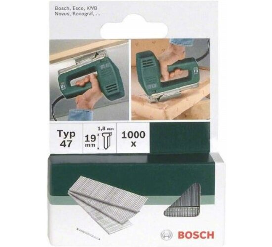 Bosch Nägel Typ 47 1.8 x 1.27 x 23 mm 10000 Stk. 2609255811