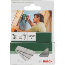 Bosch  Nägel Typ 48 - 1.8 x 1.45 x 14 mm 1000 Stk....