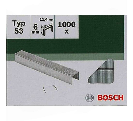 Bosch  Klammern Typ 53 - 11,4 x 0,74 x 6 mm 1000 Stk. 2609255819