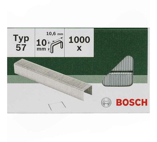Bosch  Klammern Typ 57 - 10.6 x 1.25  x 10 mm 1000 Stk.2609255847