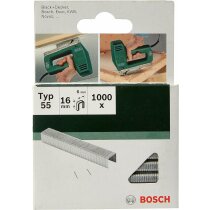 Bosch  KlammernTyp 55 - 6 x 1.08 x 16 mm 1000 Stk.2609255827