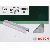 Bosch  Klammern Typ 53 - 11,4 x 0,74 x 18 mm 1000 Stk....
